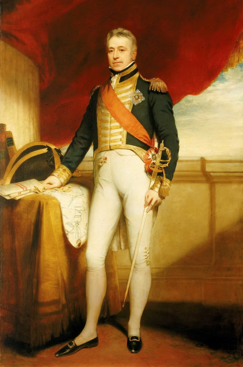 Ritratto del Vice - Admiral Sir George Cockburn, 1772, 1853, William Beechey